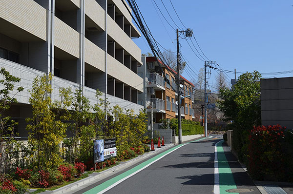 閑静な住宅街