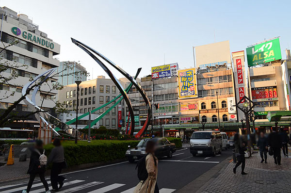 蒲田駅ロータリー