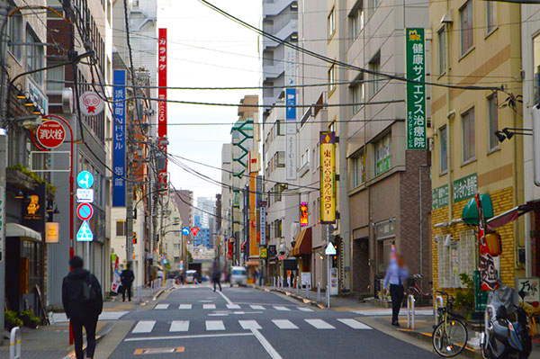 大門・浜松町近辺の路地